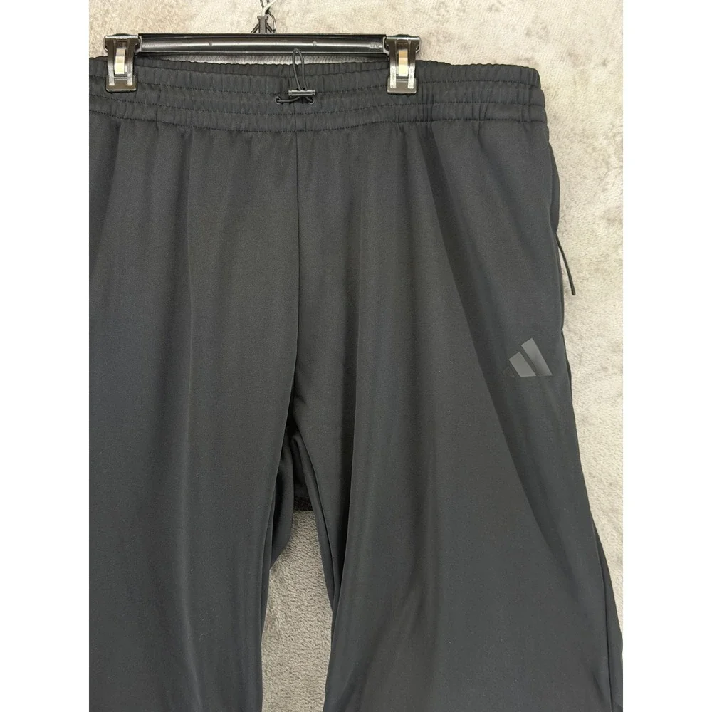 Adidas ClimaWarm Mens 2XL Black Training Pants KA4060 Multi Sport Joggers NEW